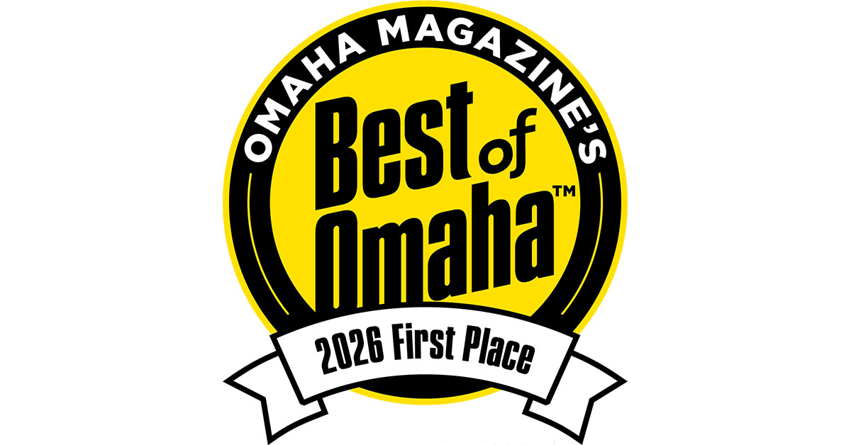 First Place Badge 2026 Best of Omaha